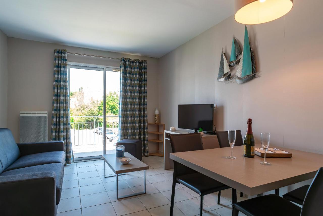 Les Thermes 427 - Appt Avec Piscine Partagee コンカルノー エクステリア 写真